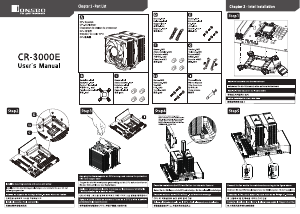 说明书 乔思伯 CR-3000E CPU散热器