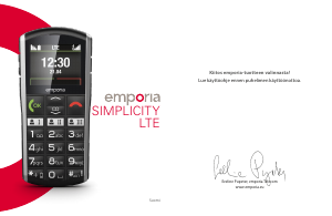 Käyttöohje Emporia SIMPLICITY LTE Matkapuhelin