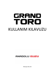Kullanım kılavuzu Isuzu Grand Toro (2023) Otobüs