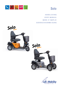 Handleiding Life & Mobility Solo Scootmobiel