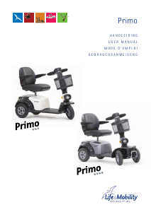 Handleiding Life & Mobility Primo Scootmobiel