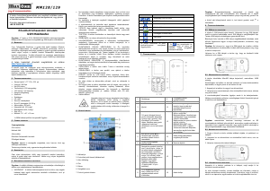 Használati útmutató Maxcom MM129 Mobiltelefon
