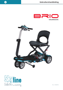 Handleiding Skyline Brio Scootmobiel