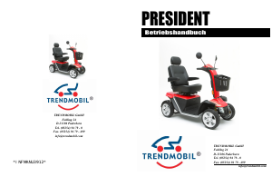 Bedienungsanleitung Trendmobil President Elektromobil