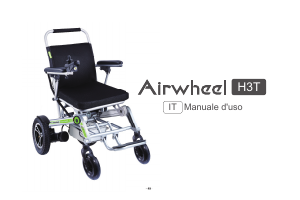 Manuale Airwheel H3T Carrozzina elettronica