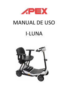 Manual de uso Apex I-Luna Scooter de movilidad