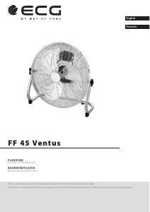 Handleiding ECG FF 45 Ventus Ventilator