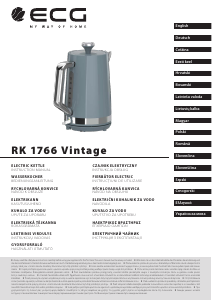 Manual ECG RK 1766 Vintage Fierbător