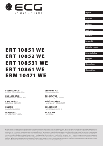 Manual ECG ERT 10852 WE Refrigerator