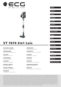 Bedienungsanleitung ECG VT 7670 2in1 Luis Staubsauger