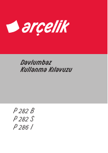 Kullanım kılavuzu Arçelik P 282 S Davlumbaz