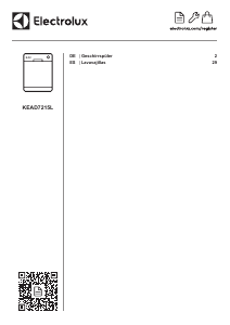 Bedienungsanleitung Electrolux KEAD7215L Geschirrspüler