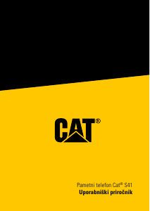 Priročnik CAT S41 Mobilni telefon