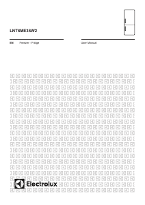 Handleiding Electrolux LNT6ME36W2 Koel-vries combinatie
