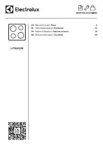 Bedienungsanleitung Electrolux LIT60433M Kochfeld