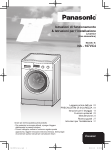 Mode d’emploi Panasonic NA-107VC4 Lave-linge