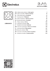 Priručnik Electrolux LIB60424CK Ploča za kuhanje