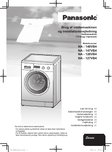 Brugsanvisning Panasonic NA-127VB3 Vaskemaskine