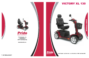Manuale Pride Victory XL 130 Scooter per disabili