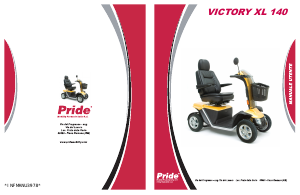 Manuale Pride Victory XL 140 Scooter per disabili