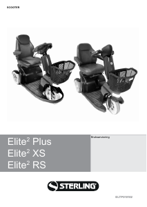 Bruksanvisning Sterling Elite2 Plus Rörlighet skoter