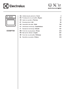 Használati útmutató Electrolux EOD6P76X Kemence