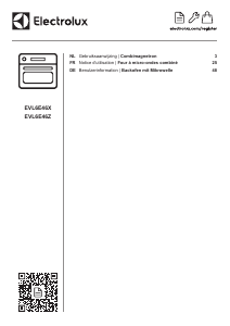 Mode d’emploi Electrolux EVL6E46Z Four