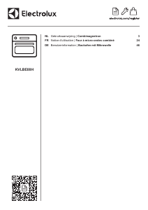 Mode d’emploi Electrolux KVLBE08H Four