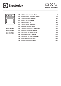 Instrukcja Electrolux EOF3H70X Piekarnik