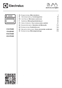 Manual de uso Electrolux CVL6E46Z Horno