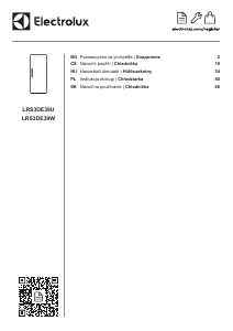 Instrukcja Electrolux LRS3DE39W Lodówka