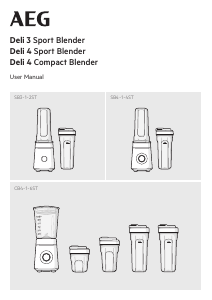 Manual AEG SB3-1-2ST Blender