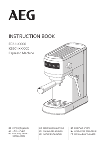 Bedienungsanleitung AEG EC6-1-6BST Kaffeemaschine