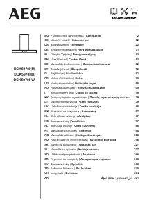 Rokasgrāmata AEG DCK5970HW Tvaika nosūcējs