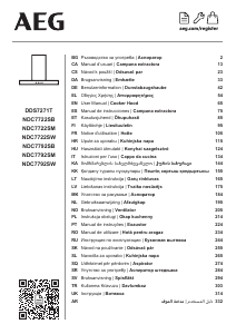 Руководство AEG NDC7792SW Кухонная вытяжка