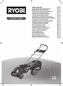 Priručnik Ryobi RLM4617SME Kosilica