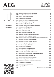 Manuale AEG NDP866PT Cappa da cucina