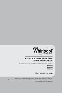 Manual de uso Whirlpool WB230AB Aire acondicionado