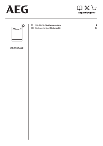 Käyttöohje AEG FSE76748P Astianpesukone