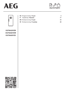 Bruksanvisning AEG OG7NA281EX Frys