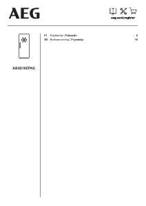 Käyttöohje AEG ABS818EPNC Pakastin
