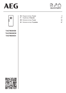 Bruksanvisning AEG TAG7M28XEB Frys