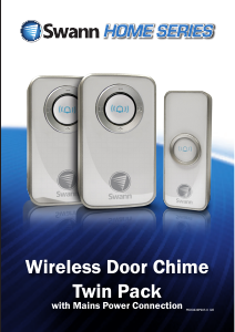 Manual Swann MDC820P2051112E Doorbell