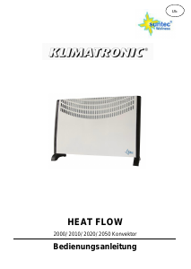 Manuál Suntec Heat Flow 2000 Topení