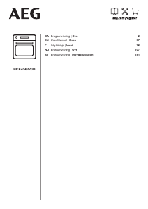 Handleiding AEG BCK456220B Oven