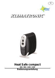 Bedienungsanleitung Suntec Heat Safe compact 600 Heizgerät