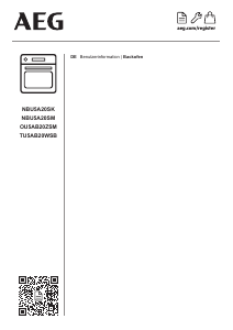 Bedienungsanleitung AEG TU5AB20WSB Backofen