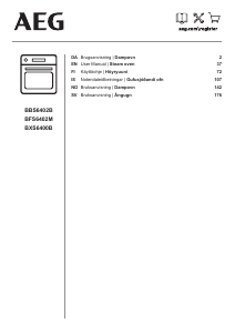 Handleiding AEG BBS6402B Oven