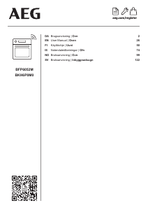 Handleiding AEG BFP6052M Oven