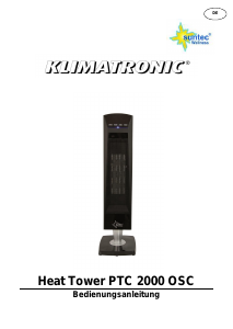 Návod Suntec Heat Tower PTC 2000 OSC Ohrievač